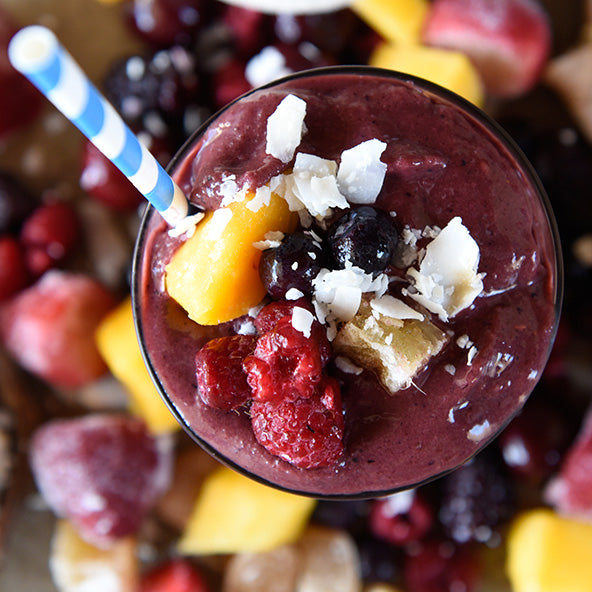 Acai Smoothie Recipe - Orange Juice, Banana &amp; Pineapple | Sambazon