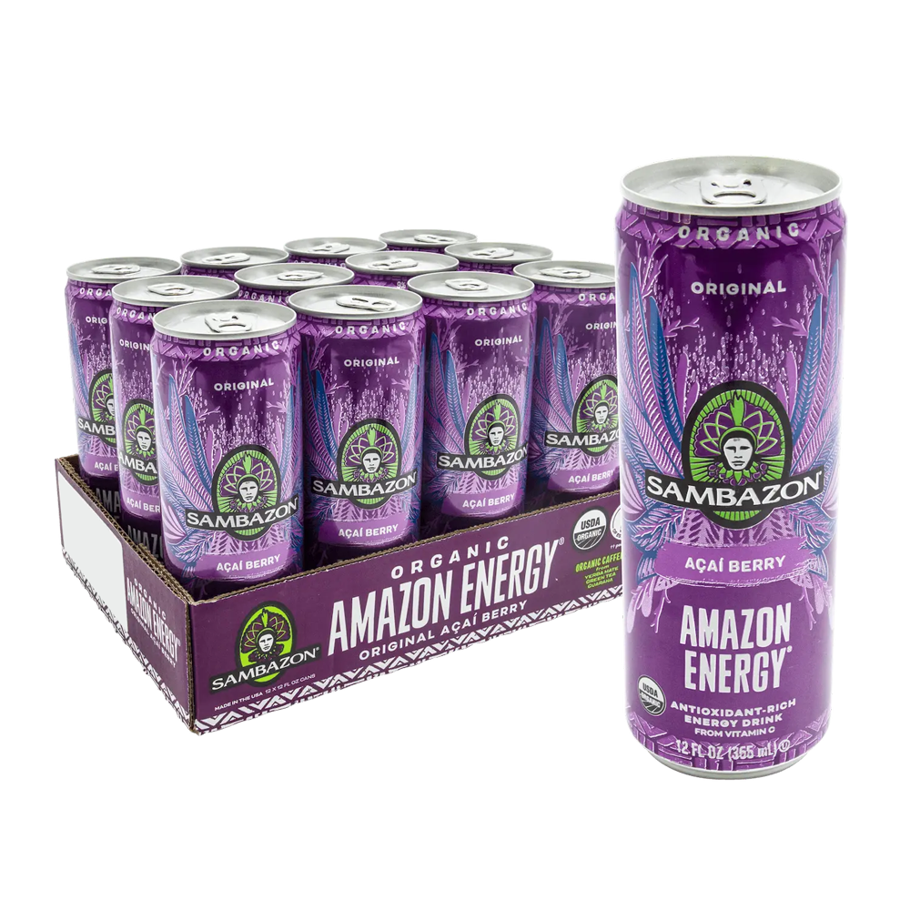 Vegan Energy Drinks - Best Energy Boosting Acai Drinks | SAMBAZON