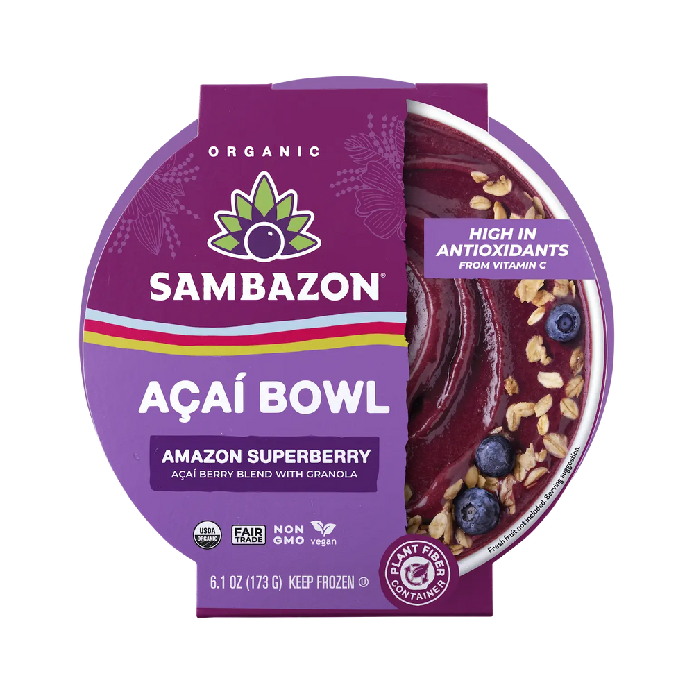 Organic, Ready to Eat, Original Acai Bowls | SAMBAZON Organic, Ready to Eat, Original Acai Bowls | SAMBAZON