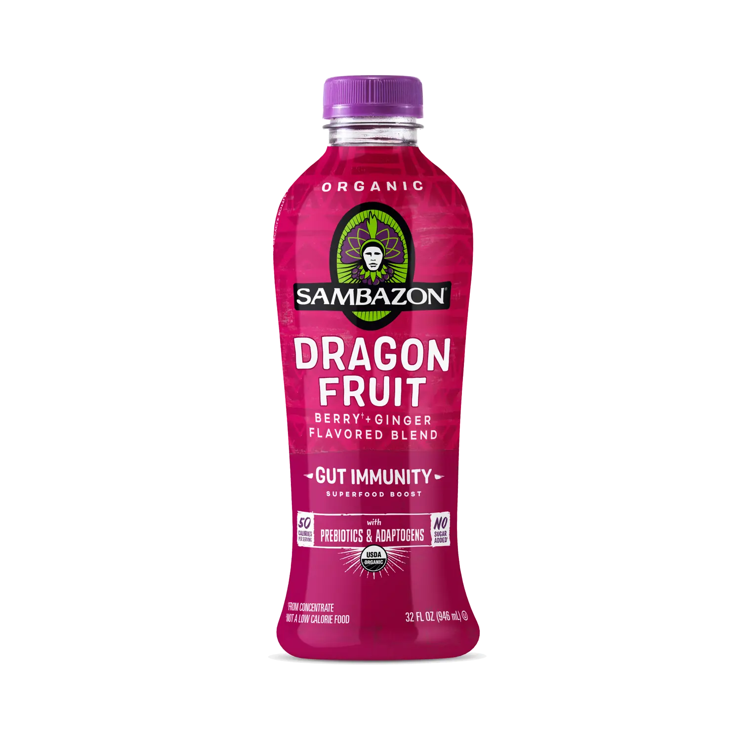 Dragon Fruit Drink Organic Pitaya Blend SAMBAZON