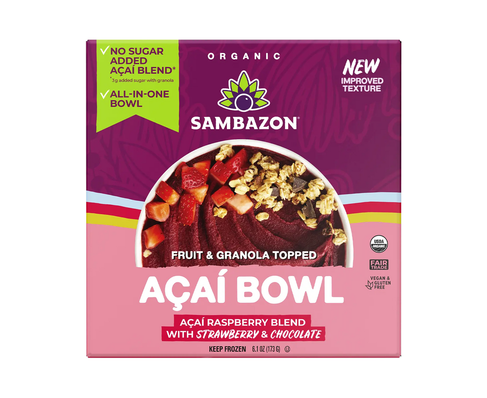 Organic, Ready to Eat, Original Acai Bowls | SAMBAZON