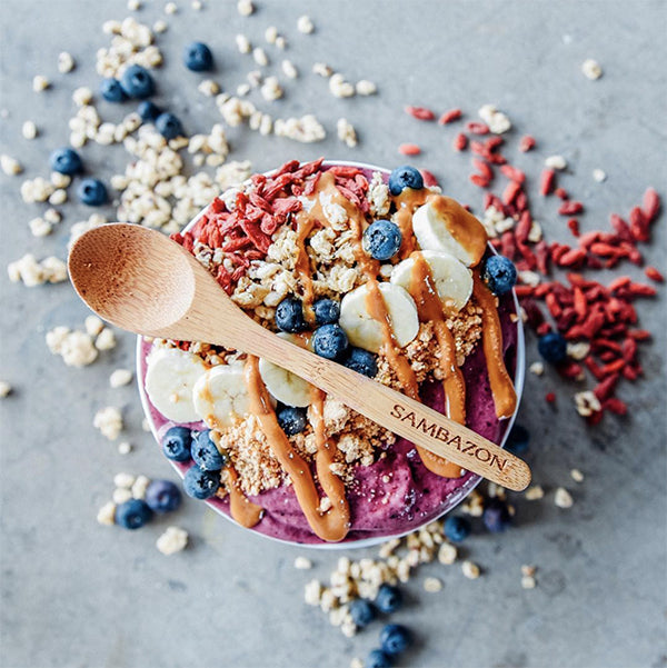 Berry Acai Bowl with Protein - Best Homemade Acai Bowl Recipe | Sambazon