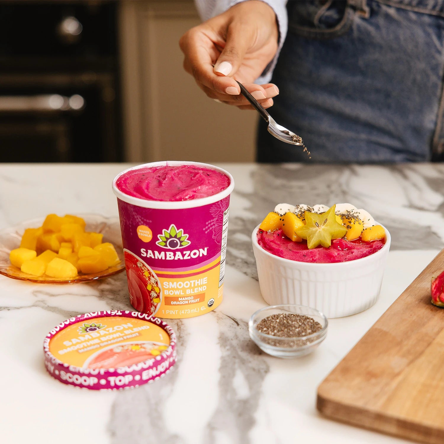Mango Dragon Fruit Bowl Blend