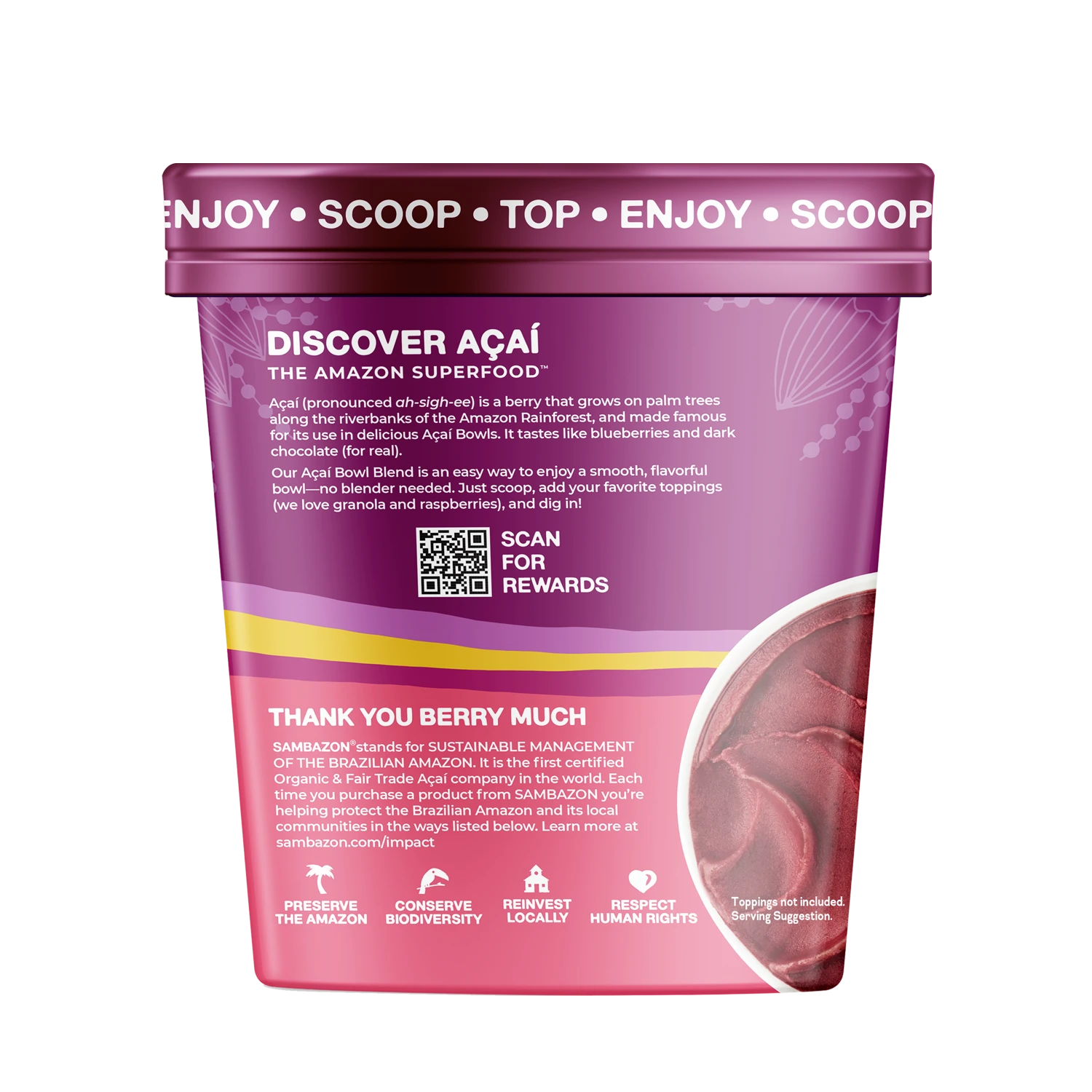Acai Raspberry Bowl Blend