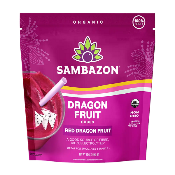 Frozen Dragon Fruit Cubes: Organic Pitaya for Bowls & Smoothies