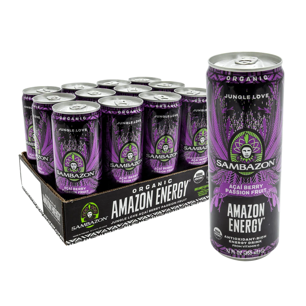 Jungle Love Açaí Passion Fruit Amazon Energy Drink