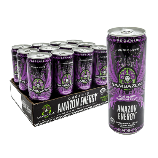 Jungle Love Açaí Passion Fruit Amazon Energy Drink