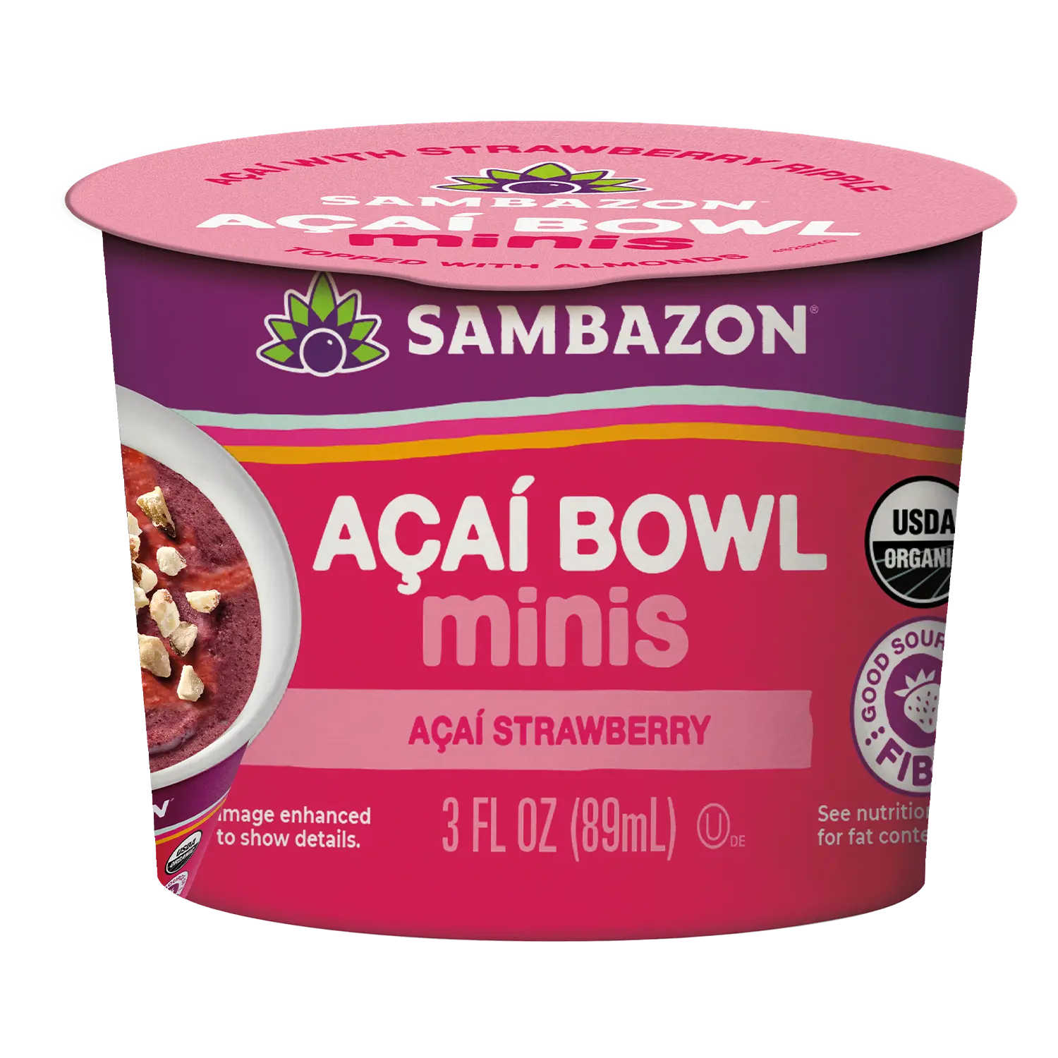 Organic Açaí Bowl Minis – Açaí Strawberry