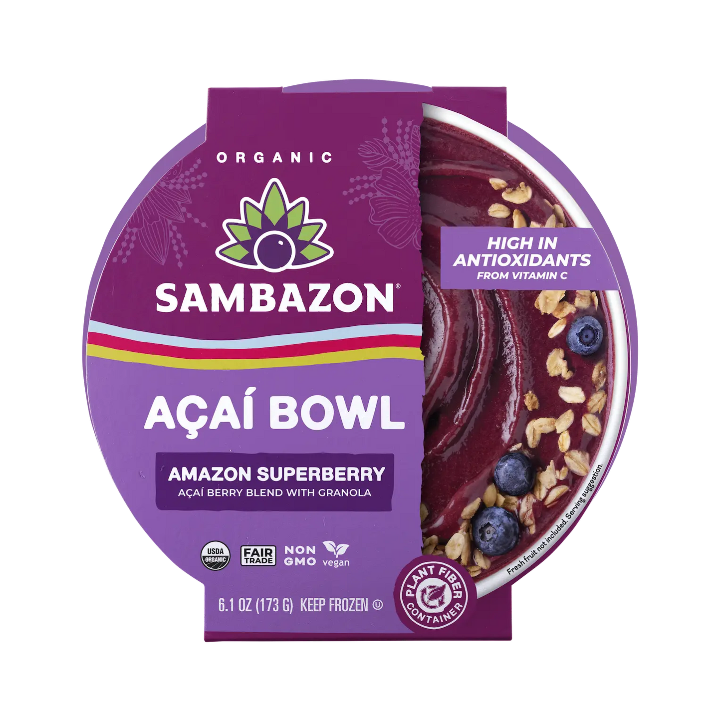 Organic, Ready to Eat, Original Acai Bowls | SAMBAZON