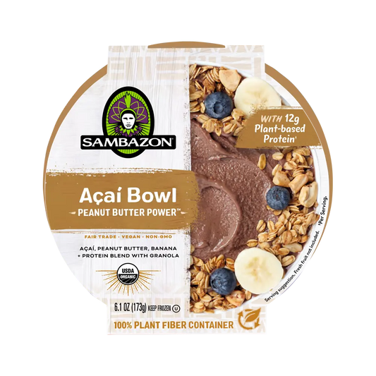 Peanut Butter Power™ Frozen Açaí Bowl