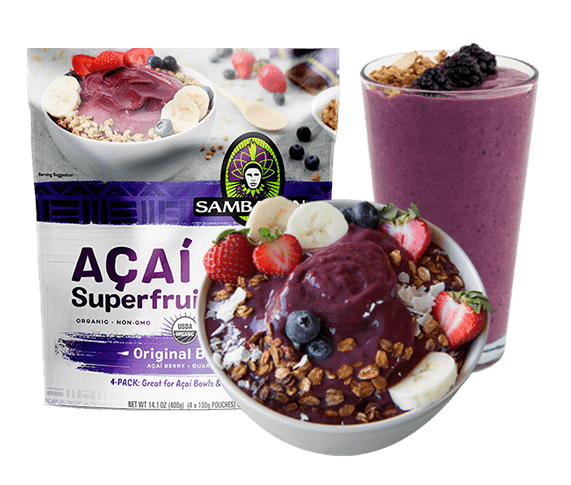 try a frozen smoothie or acai bowl recipe with smoothie packs