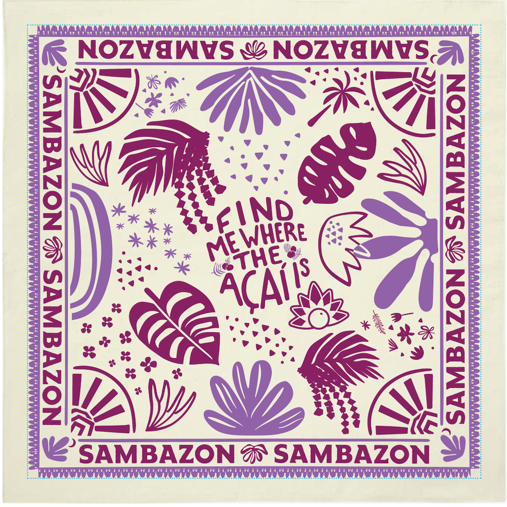SAMBAZON® Bandana (Find Me Where the Açaí Is)