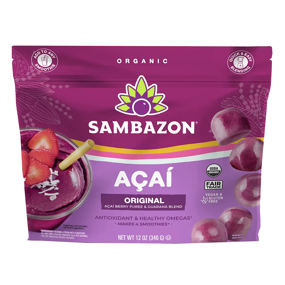 Sulbazon Original Acai Globes - Acai Berry Frozen | SAMBAZON