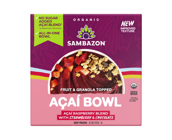 Organic, Ready to Eat, Original Acai Bowls | SAMBAZON