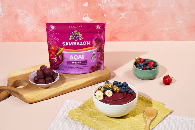 Sulbazon Original Acai Globes - Acai Berry Frozen | SAMBAZON