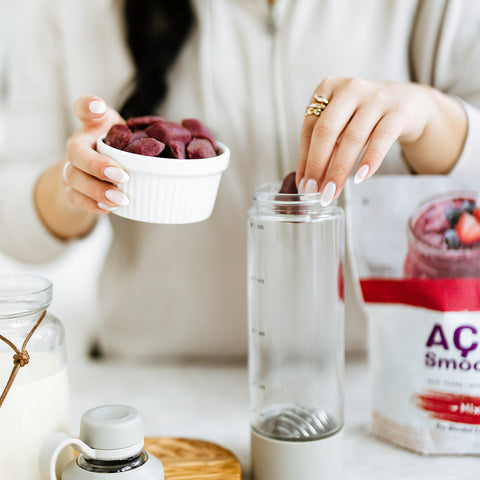 Mixed Berries & Açaí Frozen Smoothie Cubes