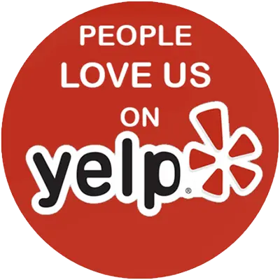 People Love Us On Yelp Logo
